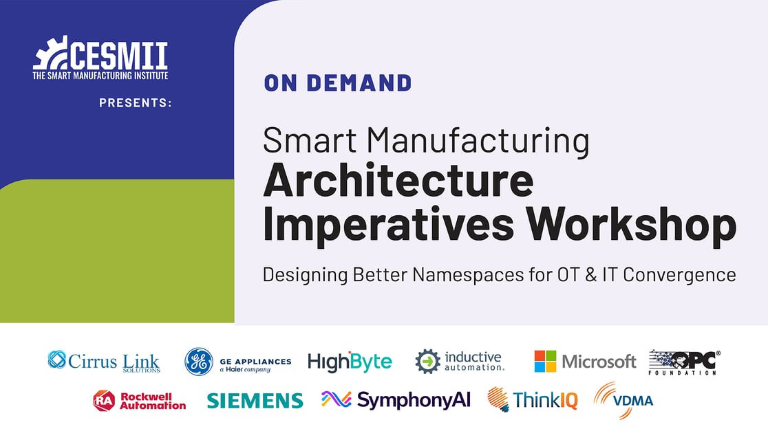 Smart Manufacturing Architecture Imperatives Workshop-OnDemand-1